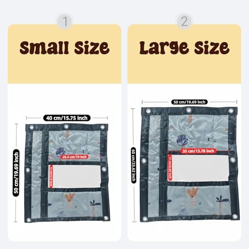 ZZOFSWORM all weather dog house door flap shielding a kennel entry from wind