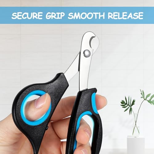 Two piece pet claw care set packaged in a convenient storage box.