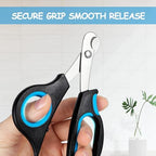 Two piece pet claw care set packaged in a convenient storage box.