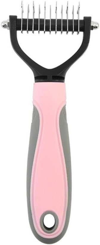 Professional pet grooming brush for mat removal