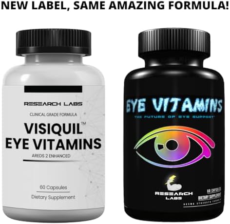 Research Labs ocular health supplement cap and seal