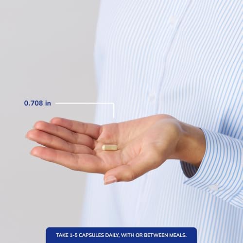 Pure Encapsulations Resveratrol capsule size and texture view