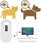 Smoostart animal microchip scanner close up of scanning tip
