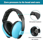 Comfortable padded interior of ProCase baby ear muffs