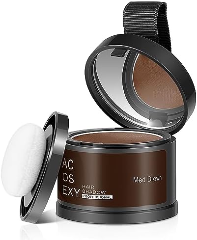Incolor Medium Brown powder showing matte hair finish