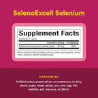Natural Factors SelenoExcell 200mcg antioxidant support cap detail