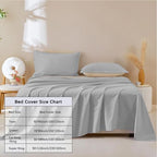 DUJUIKE grey waterproof mattress liner laid out on a queen bed.