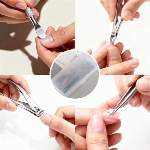 FSpronail portable nail clipper sterilizer storage organizer