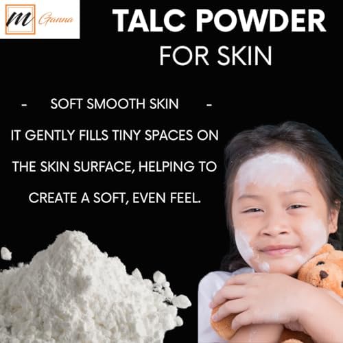 Mganna talc powder 2 lbs bag for beauty formulations