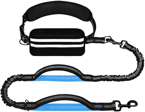 Lievuiken running waist leash with removable zipper pouch for secure phone and key storage.