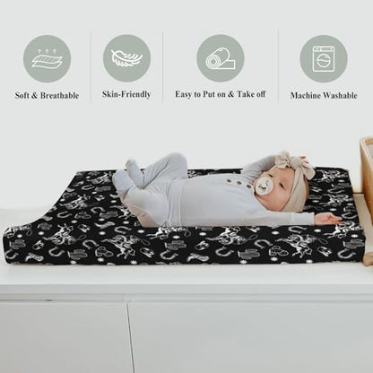 Kastlee brand western cowboy design changing pad cover folded