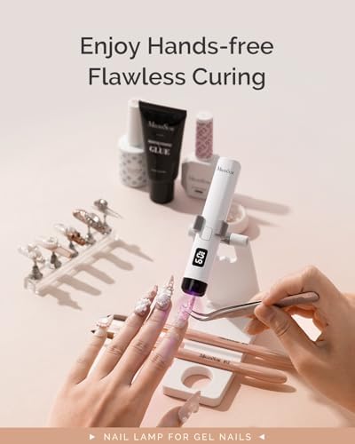 MelodySusie rechargeable UV nail art lamp charging view