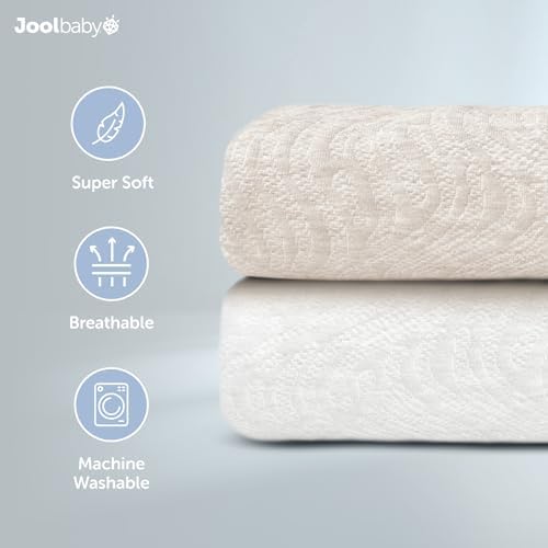 Jool Baby Soft Changing Pad Covers showing the slip resistant bottom fabric.