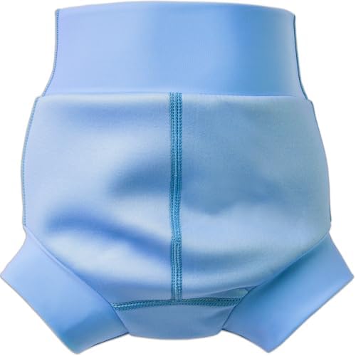 Splash About Happy Nappy toddler swim diaper side angle showing 3D neoprene design