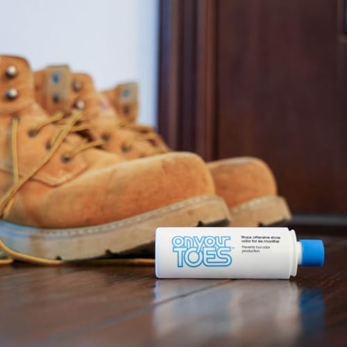 On Your Toes aluminum free foot powder for sensitive skin and bactericide protection.