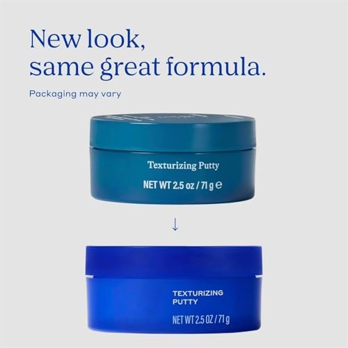 Harry's hair putty container showing matte finish label details