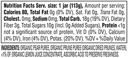 Authentic USA imported baby food jar size