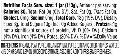 Authentic USA imported baby food jar size