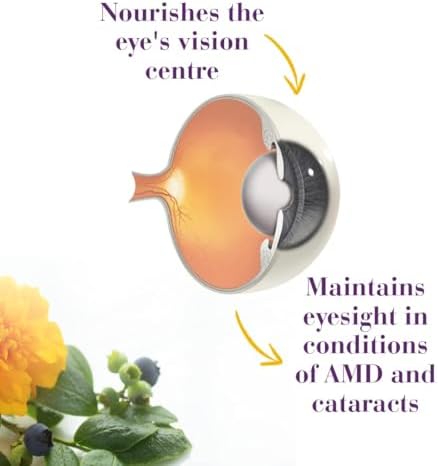 Close up of New Nordic Blue Berry eye vitamin supplement