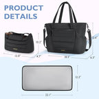 Mommore Diaper Bag paired with included changing pad