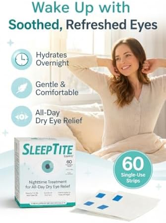 Overnight eyelid seals for nocturnal lagophthalmos treatment