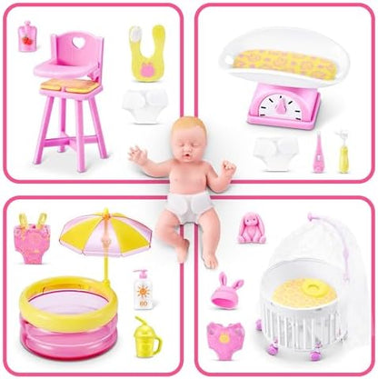 Complete set illustration of fifteen unique ZURU nursery toys to collect.