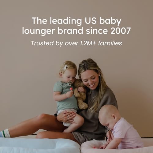 Hands-free organic cotton baby sling carrier close up texture