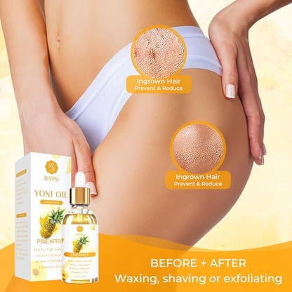 BASSI feminine care oil collection for intimate wellness and hydration