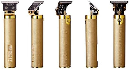 Rechargeable lithium ion battery hair trimmer by Red by Kiss for precision lining