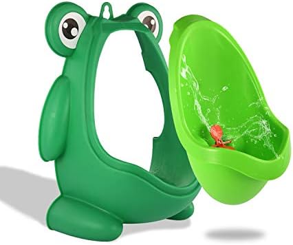 Sundee frog urinal showing child-friendly green design