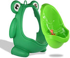 Sundee frog urinal showing child-friendly green design