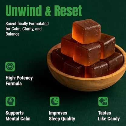 Primo Kava Xtra Strength herbal supplement chewy gummies texture showcase