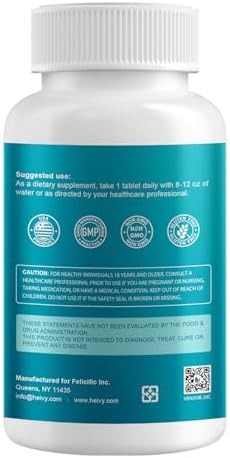 Premium USA imported Heivy sodium chloride tablets dietary alignment and supplement facts label