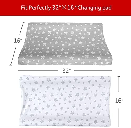 Elasticized deep pocket details of Moonsea changing table cover sheet