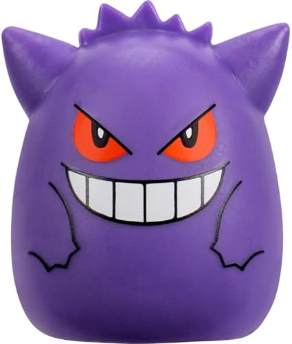Complete set of six imported Squish-a-longs Pokémon characters displayed together