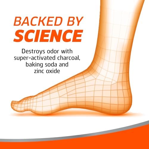 Odor-Eaters one pair pack for men and women foot odor relief