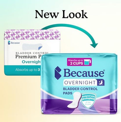 Because 14 inch overnight bladder control liners showing extended leak guards