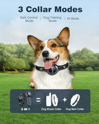 Long range dog training electronic collar with thirty-three hundred feet remote handler.