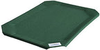 Breathable cooling fabric close up view of the durable green pet bed cover replacement.
