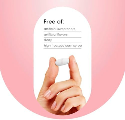 Top view of One A Day prenatal multivitamin bottle cap