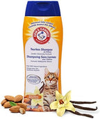 Arm and Hammer kitten shampoo sweet almond scent bottle back view