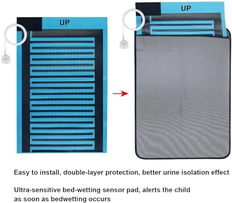 STEHEALTH moisture detection mat for children and elderly bedwetting management.