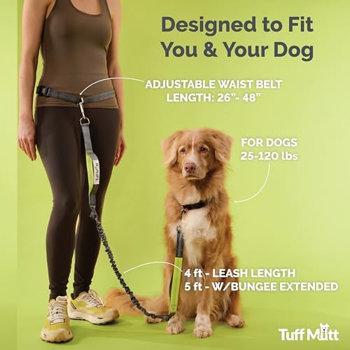 Tuff Mutt hands free leash dual control handles