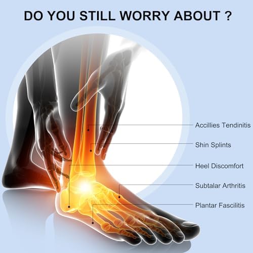 Two pairs of clear silicone heel cups for Achilles tendonitis support.