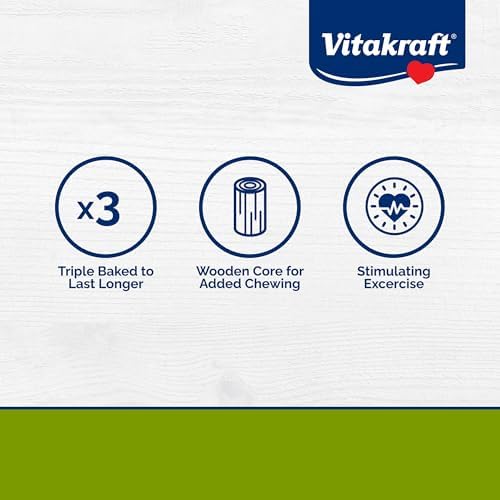 Premium USA imported Vitakraft small animal dental treats close up packaging