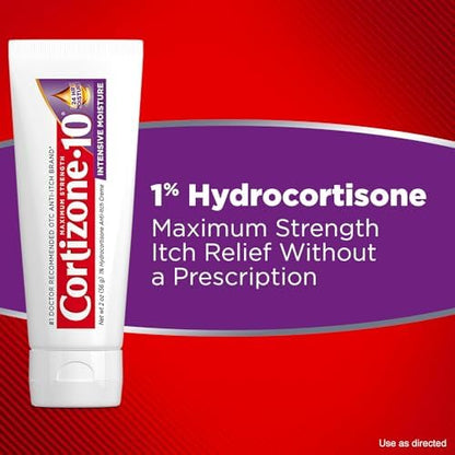 Cortizone 10 anti itch cream ingredients and drug facts label.