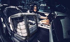 Interior view of the comfortable and safe 4pets Caree pet travel box