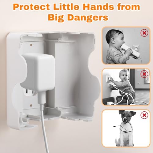 Four pack set of electrical socket protector boxes