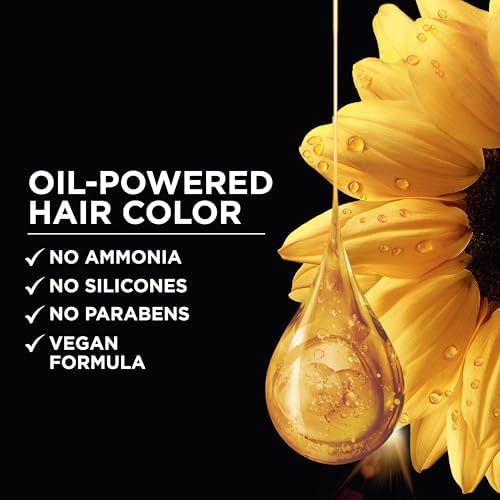 Garnier Olia non drip cream ammonia free hair dye instructions