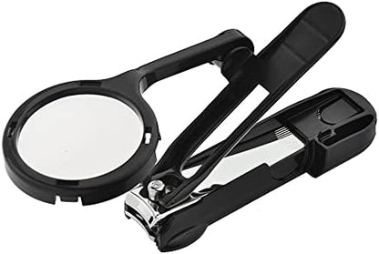 Ergonomic large handle design of the stainless steel rabbit nail clipper for comfortable grip